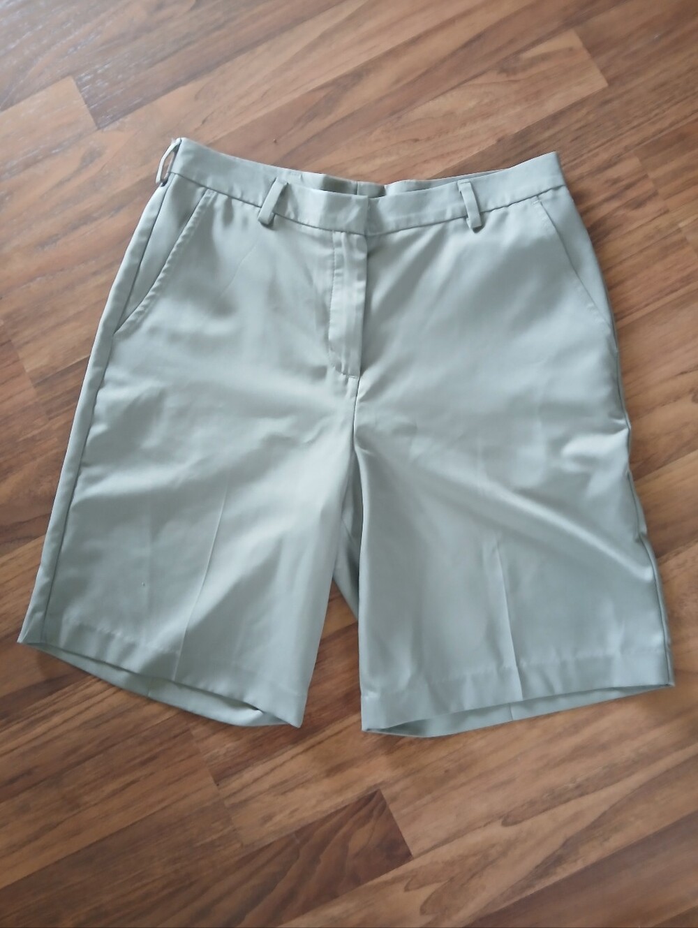 Edwars Size 4 Classic Light Sage Tailored Shorts